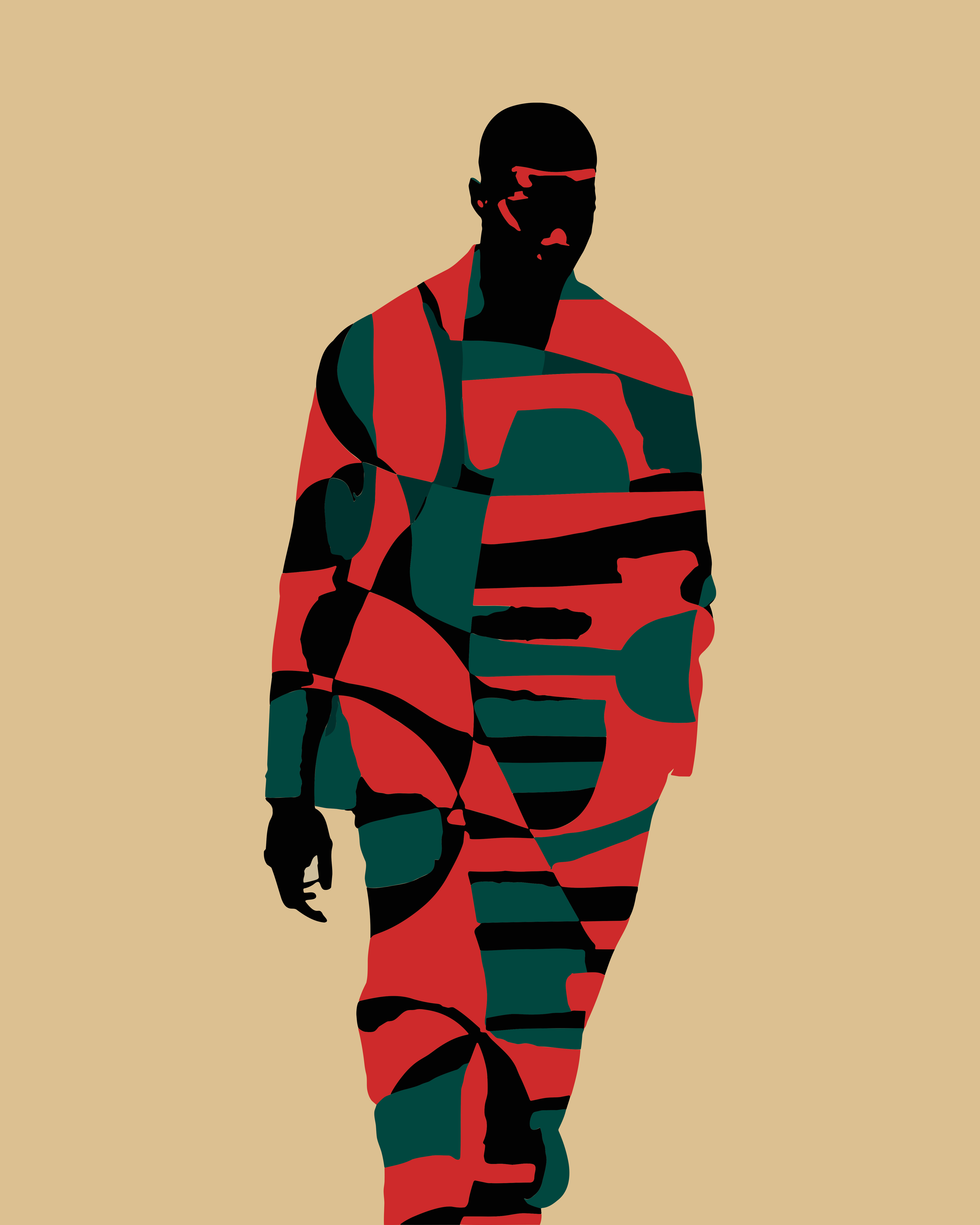 Abstract Silhouette Wall Art