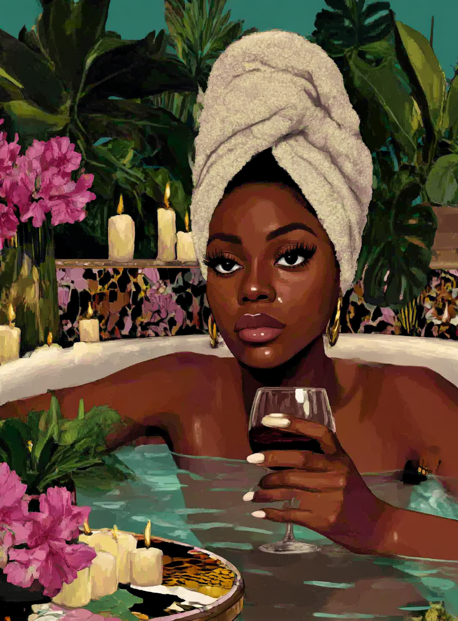 Relaxing Bath Wall Art