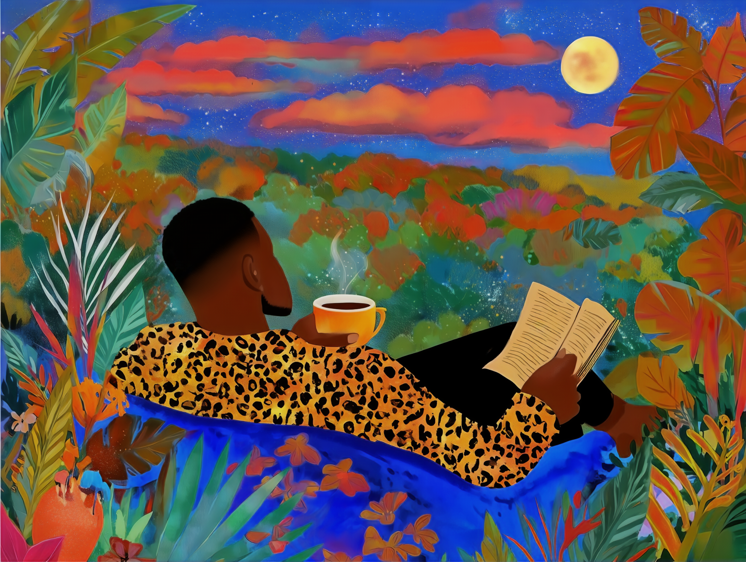 Vibrant Leisure Canvas Art