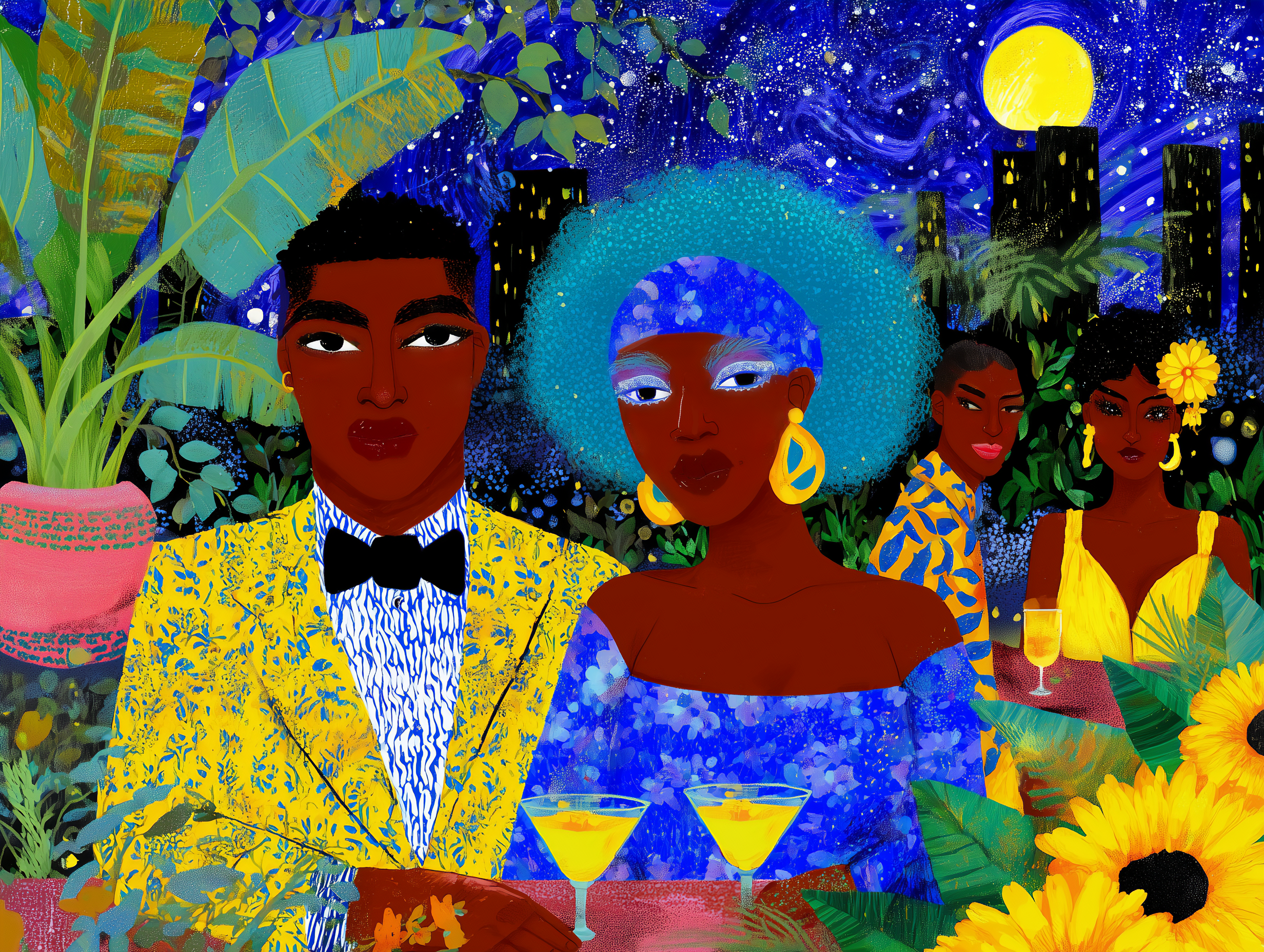 Colorful Afrocentric Wall Art