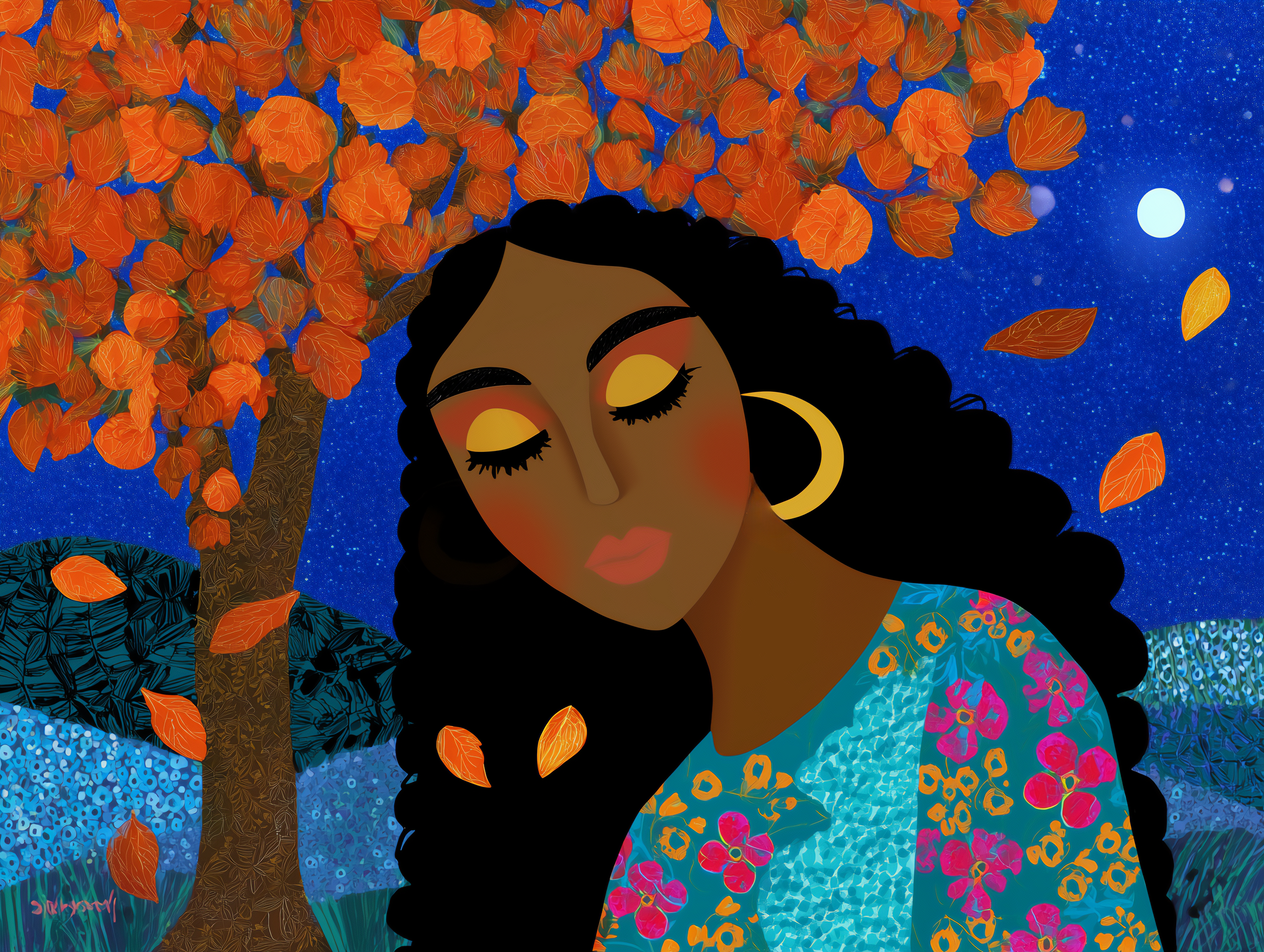 Autumn Dreams Art Print