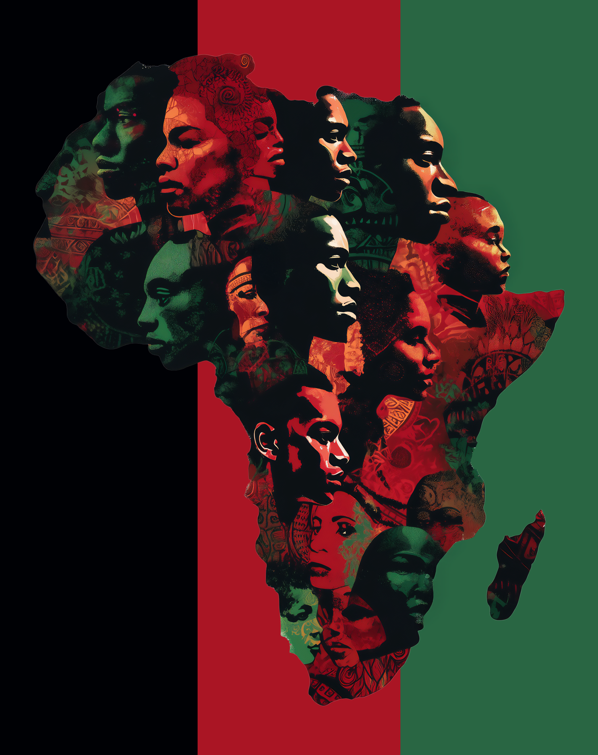 African Heritage Art Print