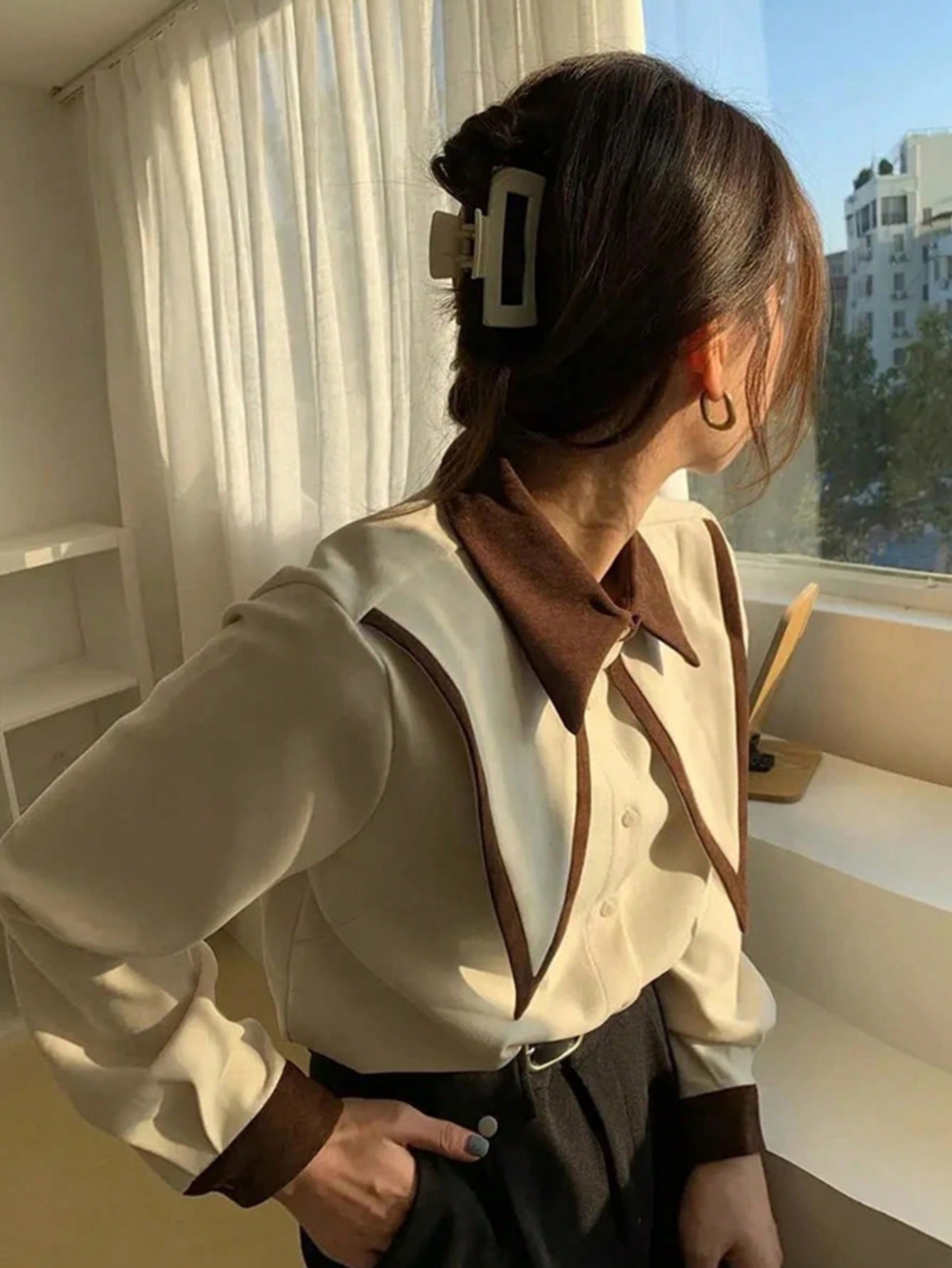 Camisa vintage feminina