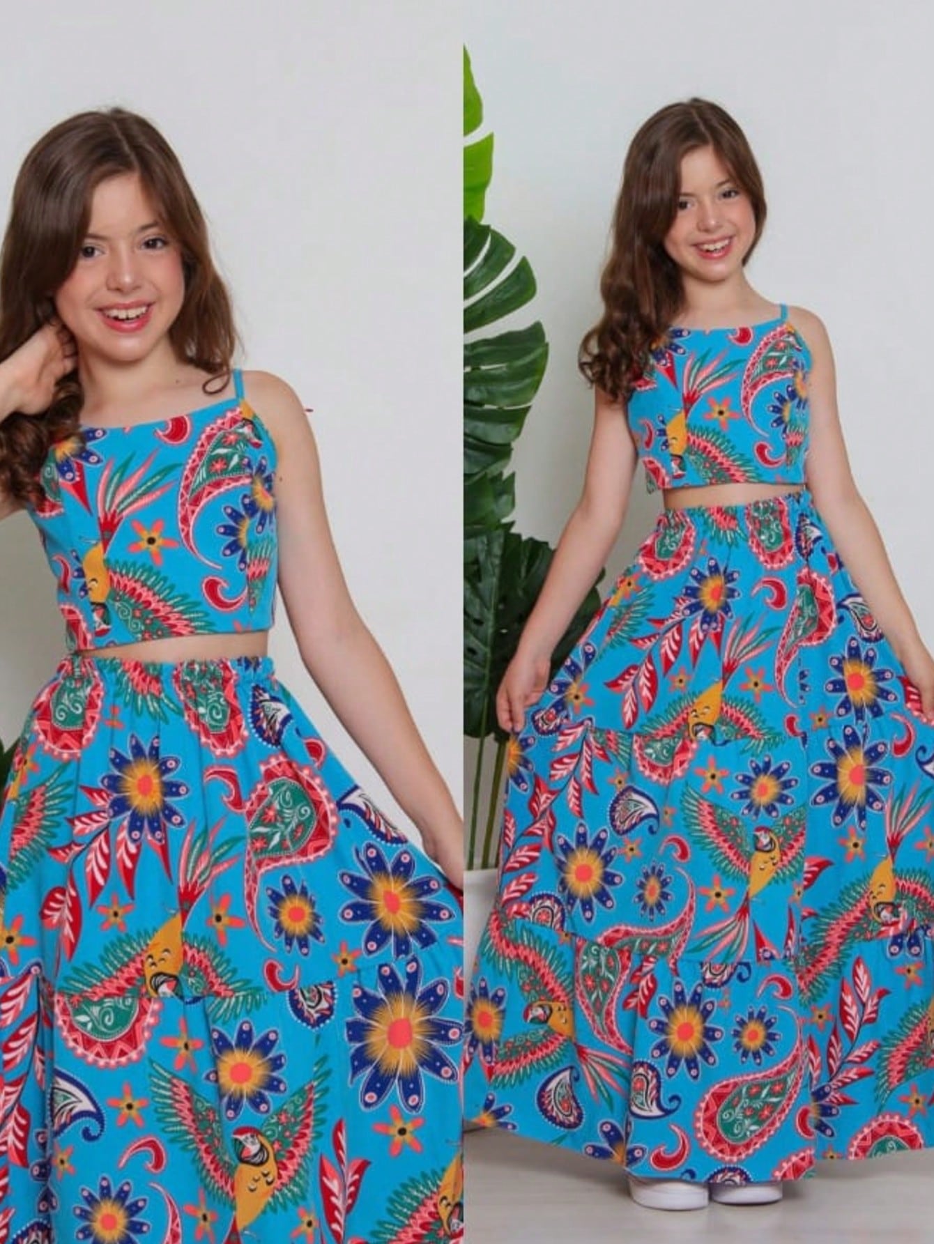 Vestido Infantil Estampado