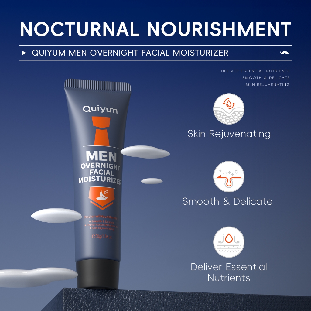 HIDRATANTE MASCULINO QUIYUM – HIDRATAÇÃO PROFUNDA 24H PARA A PELE DO HOMEM MODERNO! 