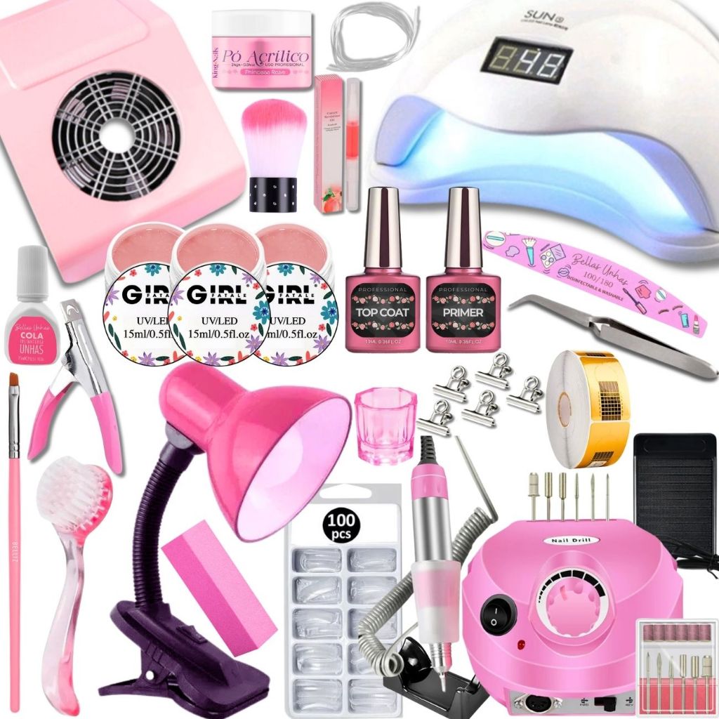 Kit de manicure completo