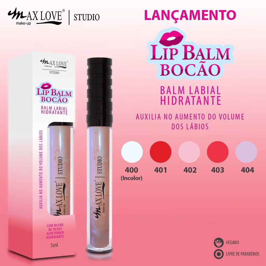 Lip Balm Efeito Lábios volumosos