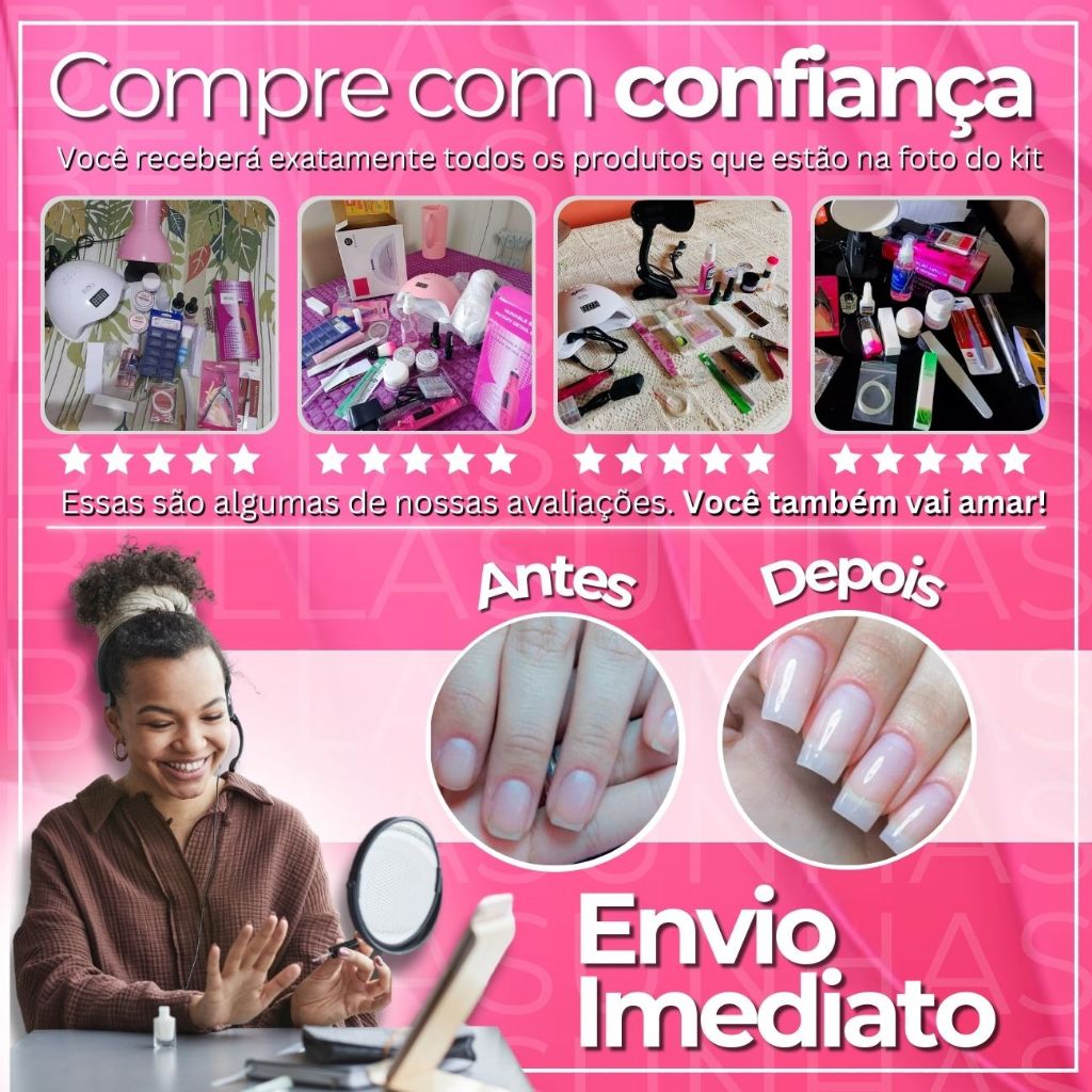 Kit de manicure completo