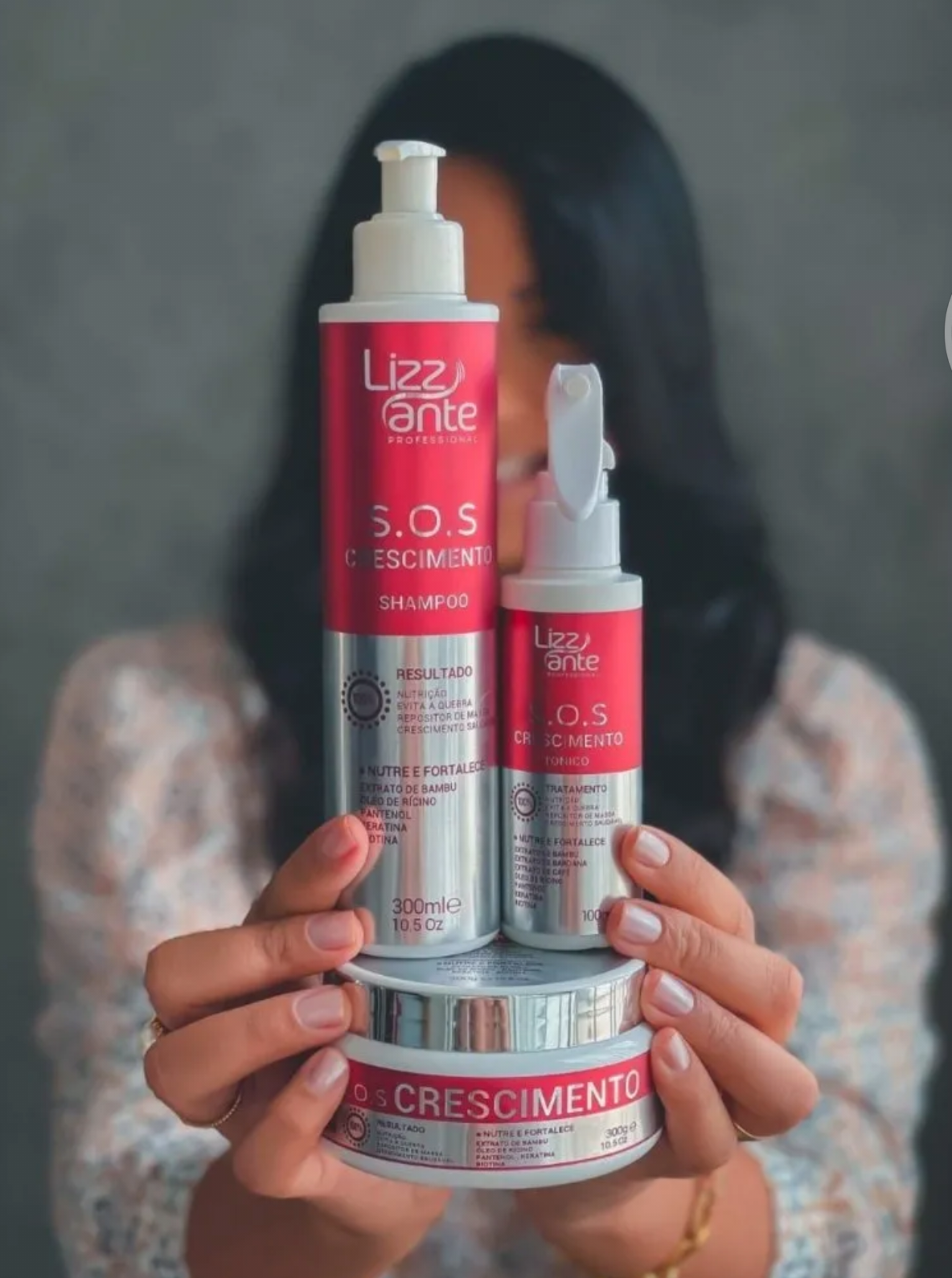 Kit Lizz Ante S.O.S Crescimento
