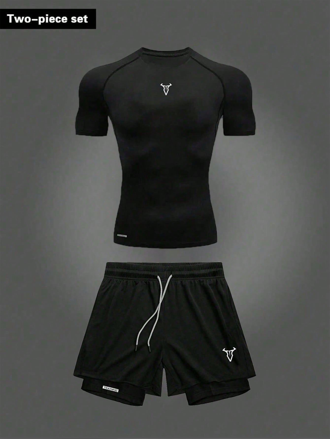 Camiseta esportiva de tecido elástico
