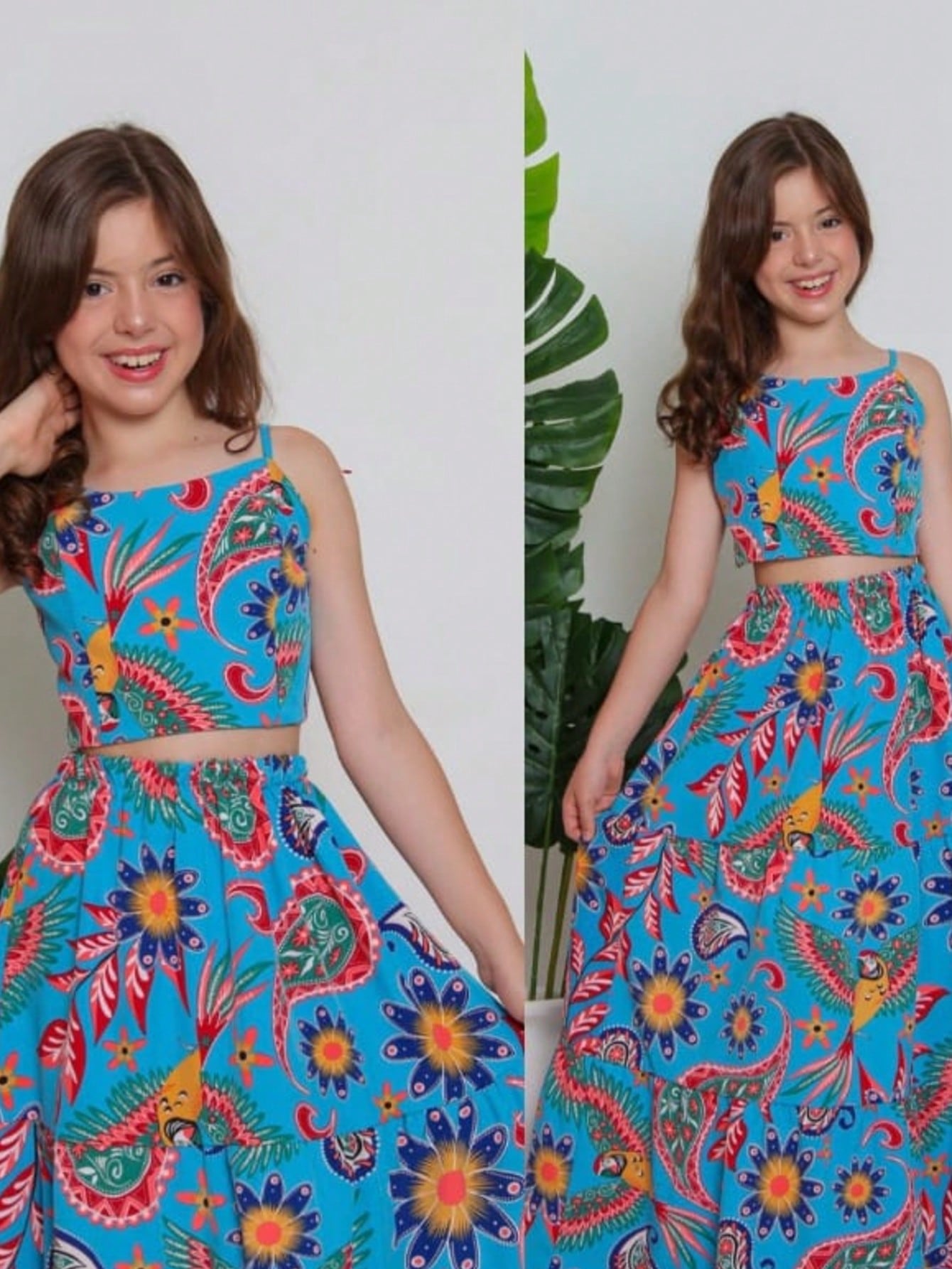 Vestido Infantil Estampado