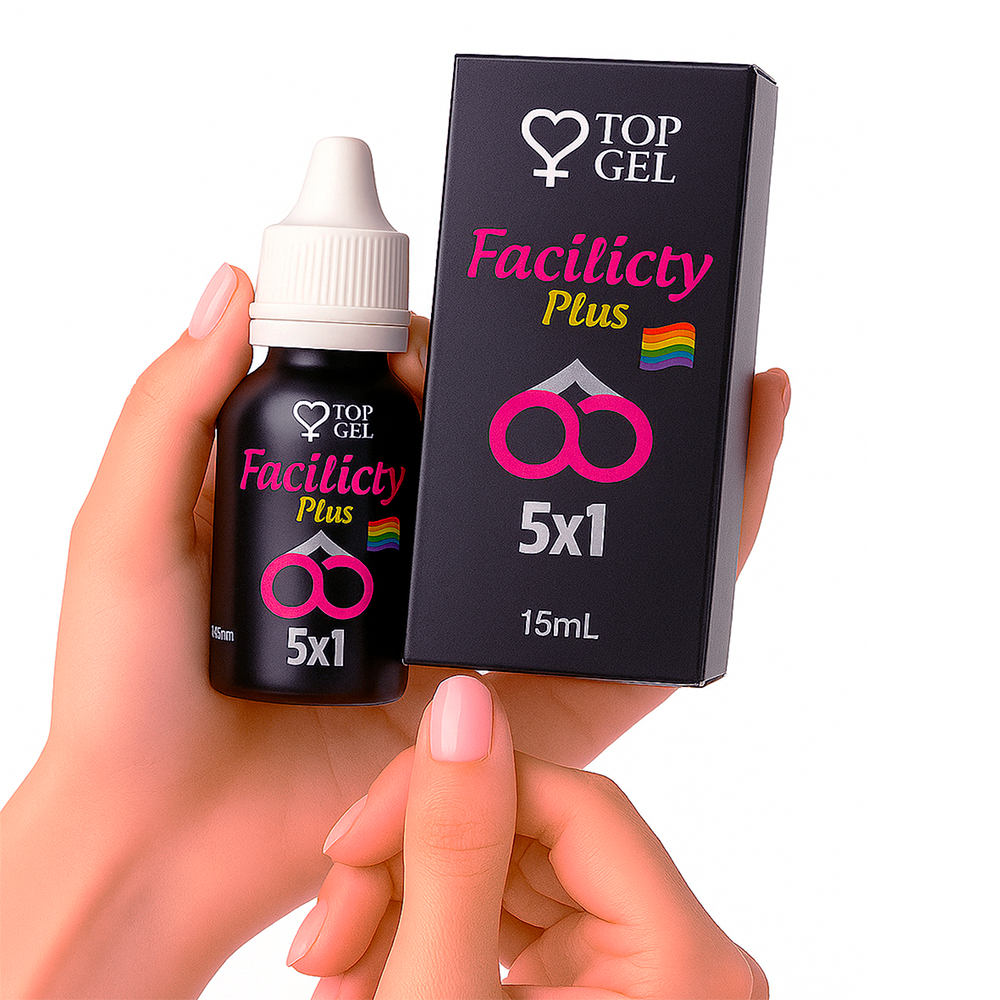 Lubrificante Íntimo Facilicity Plus 5 em 1: Gel de Massagem Corporal