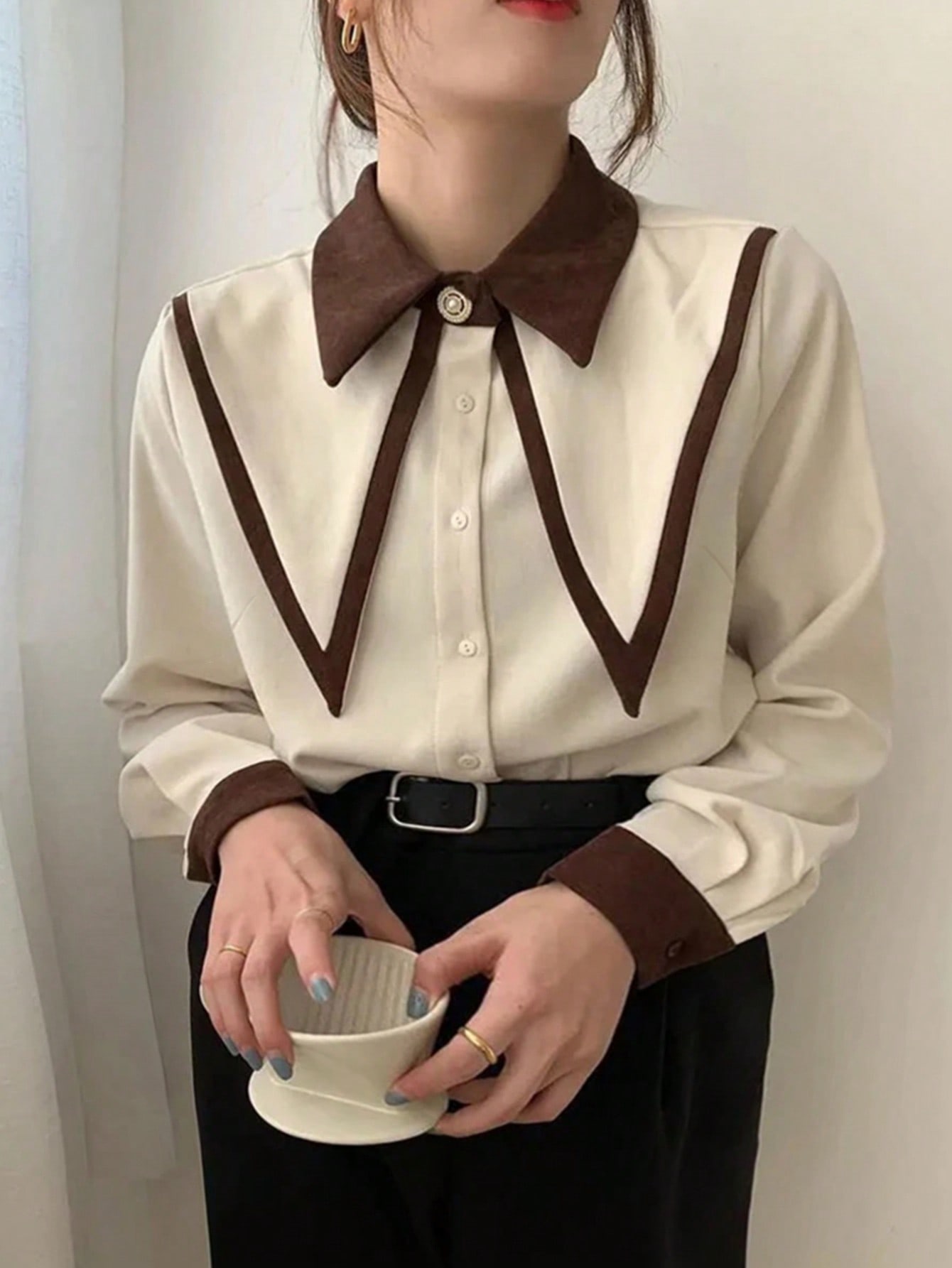 Camisa vintage feminina