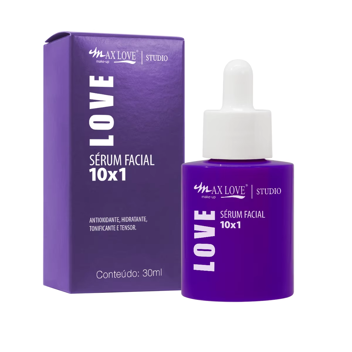Sérum Facial 10 em 1 da Max Love