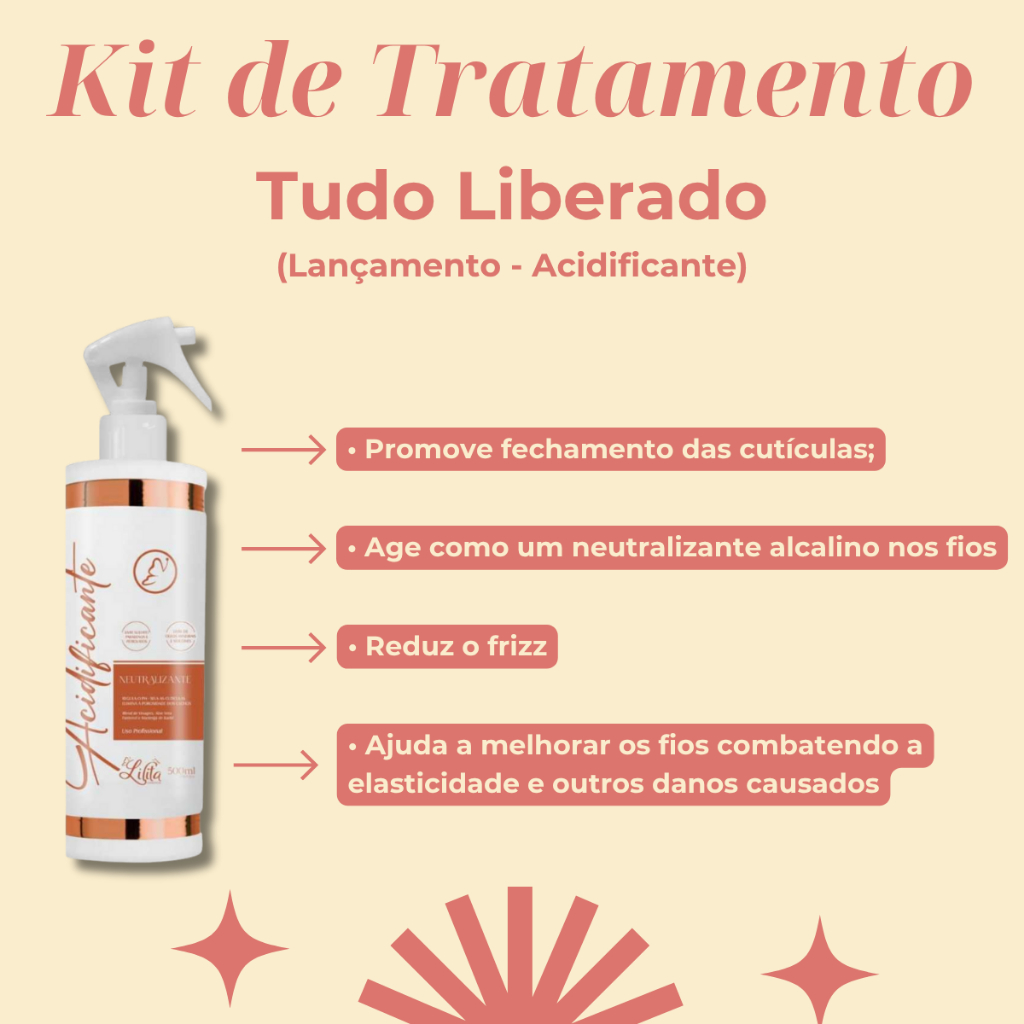 Kit de Cuidados Tudo Liberado Lilita