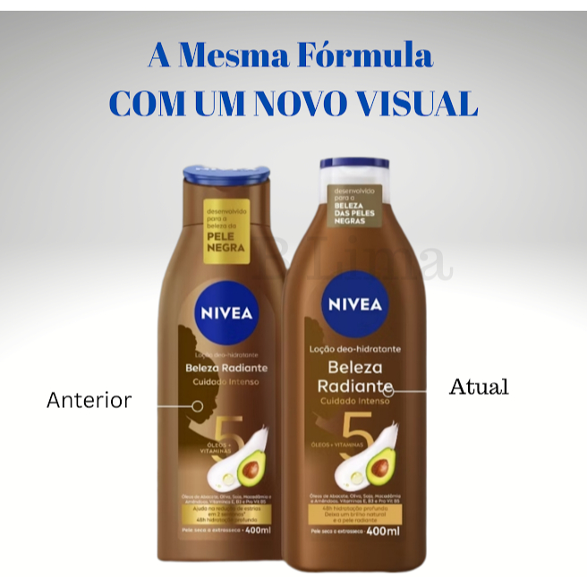 Loção Deo-Hidratante Nivea Beleza Radiante
