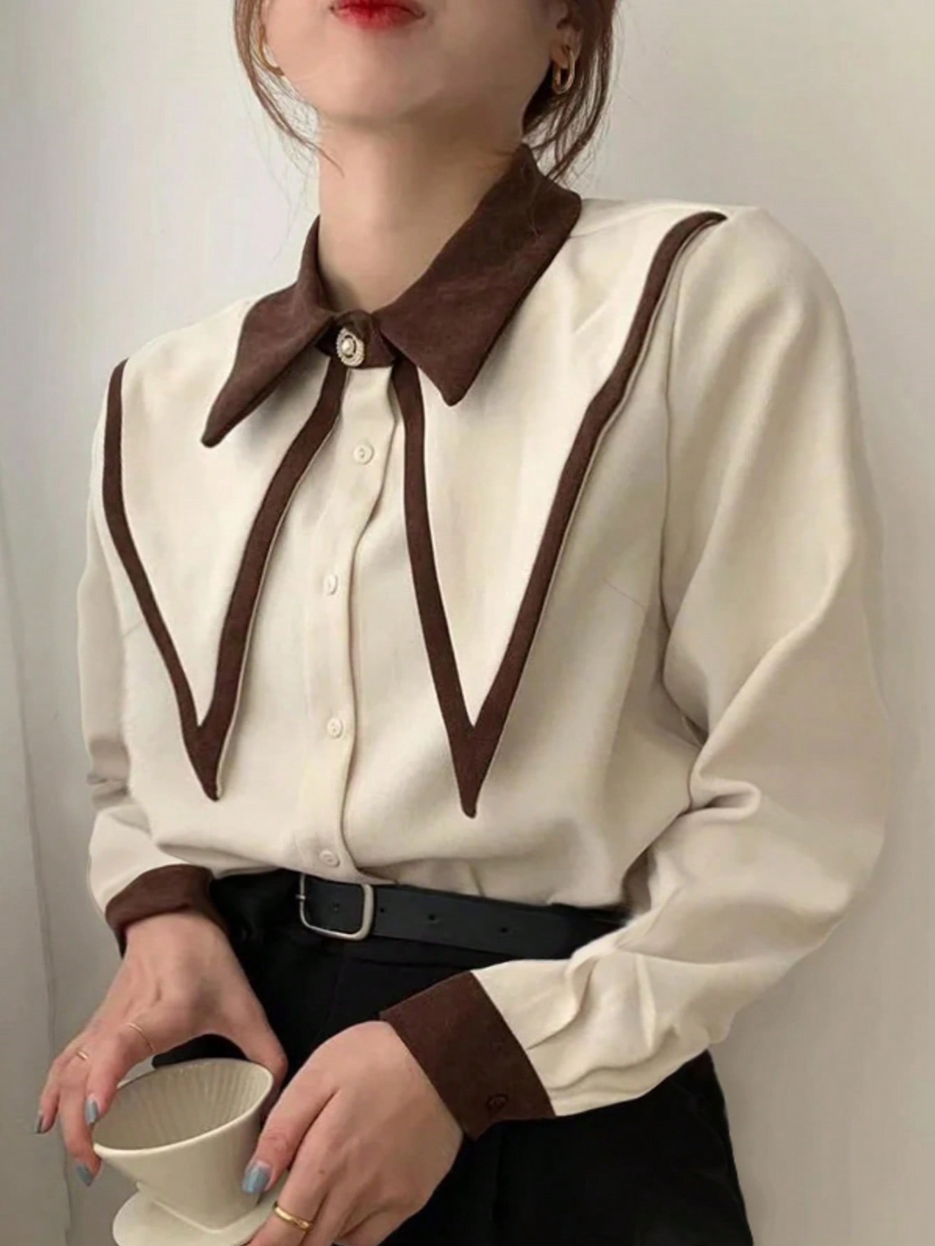 Camisa vintage feminina