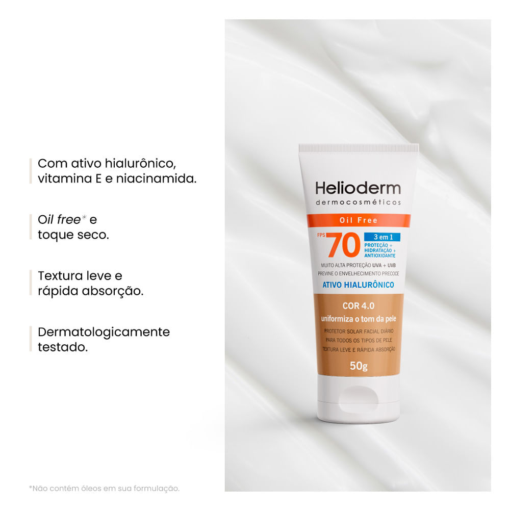 Helioderm Protetor Solar FPS 70