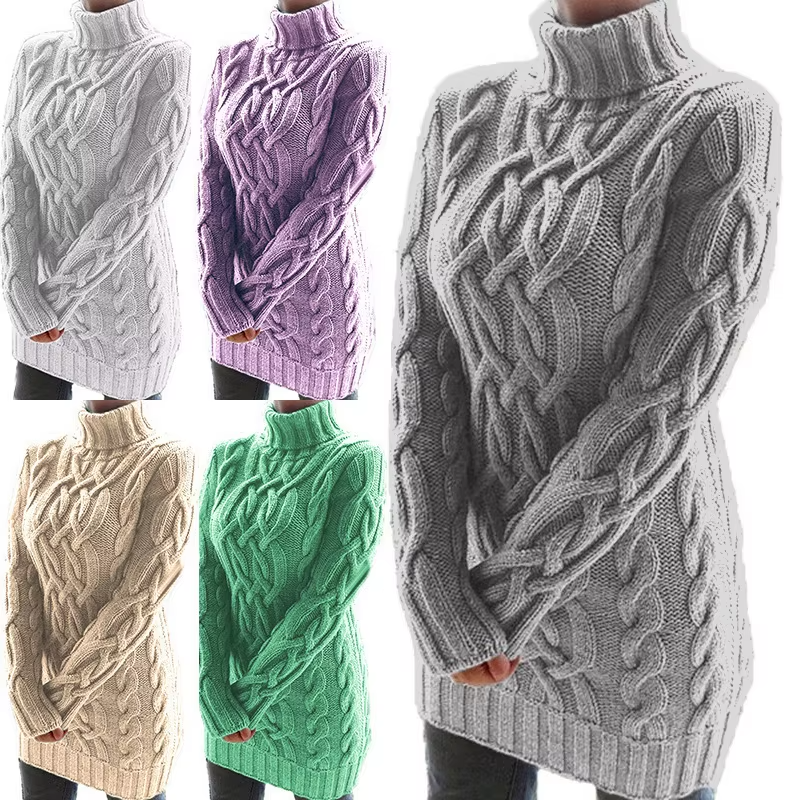 🌟 Suéter de tricô feminino Vintage com Capuz - Elegância para o Outono/Inverno! 🌟