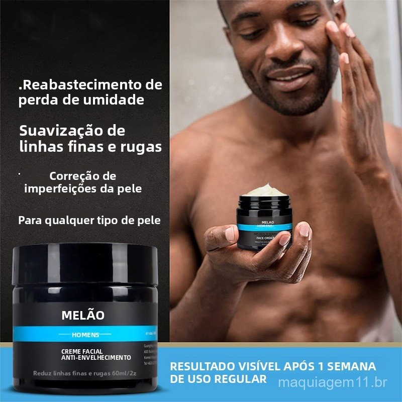 Creme Facial Anti-Envelhecimento Melão