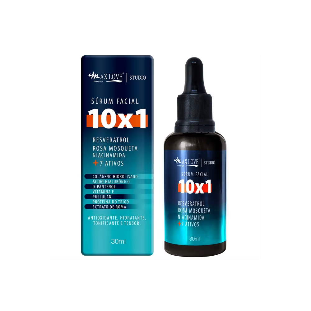 Sérum Facial 10 em 1 da Max Love
