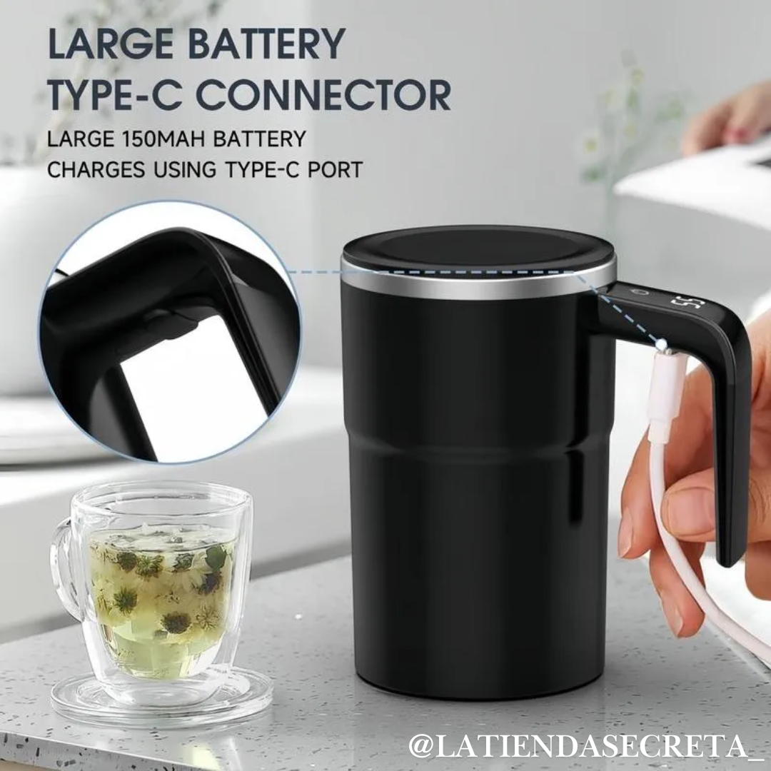 Taza Mezcladora Recargable