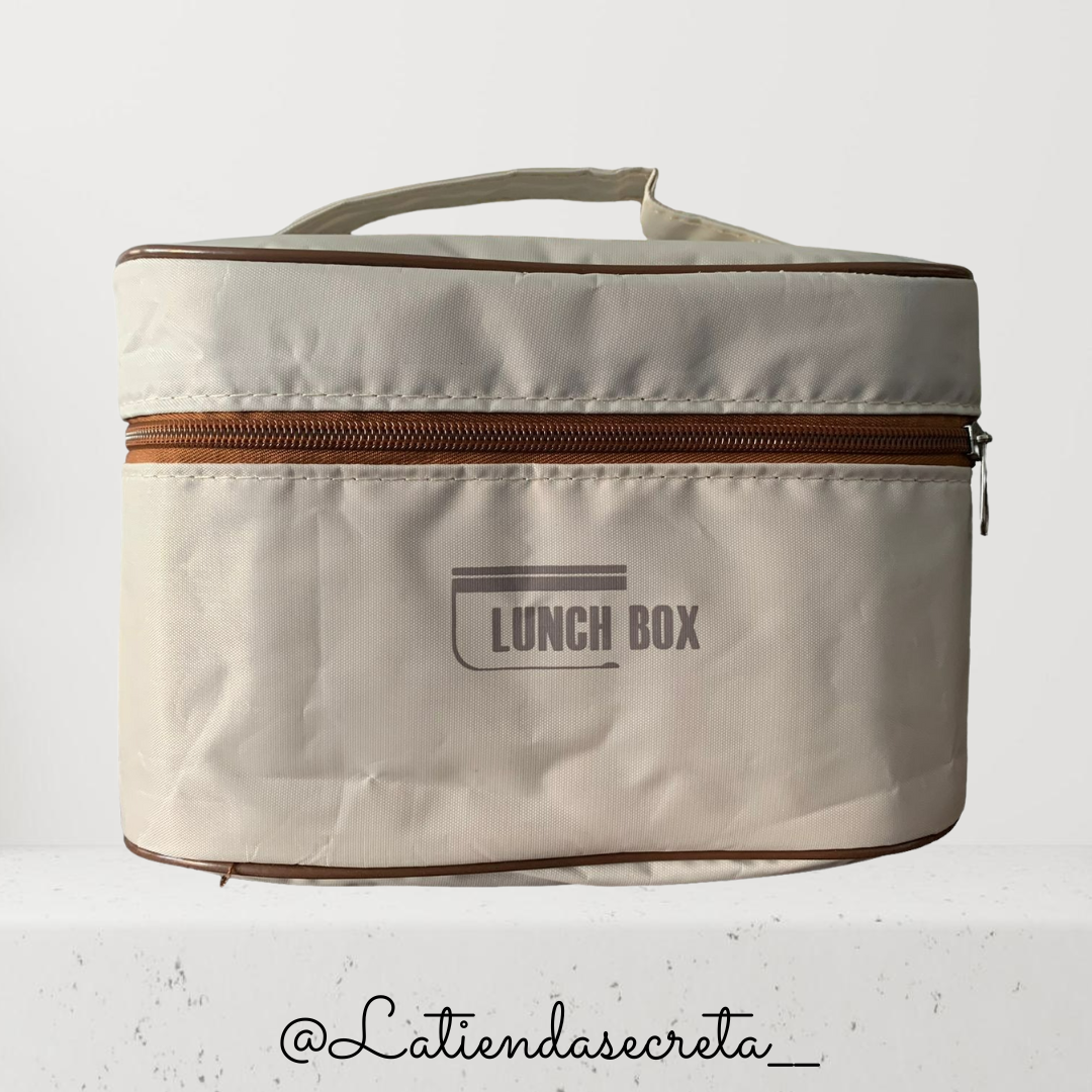 Pack x4 Loncheras Premium + Maleta Isotérmica