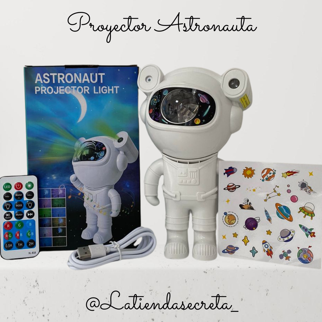 Proyector Astronauta de Estrellas y Nebulosas