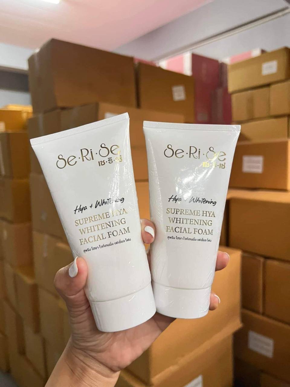 SE-RISE SUPREME HYA WHITENING FACIAL FOAM