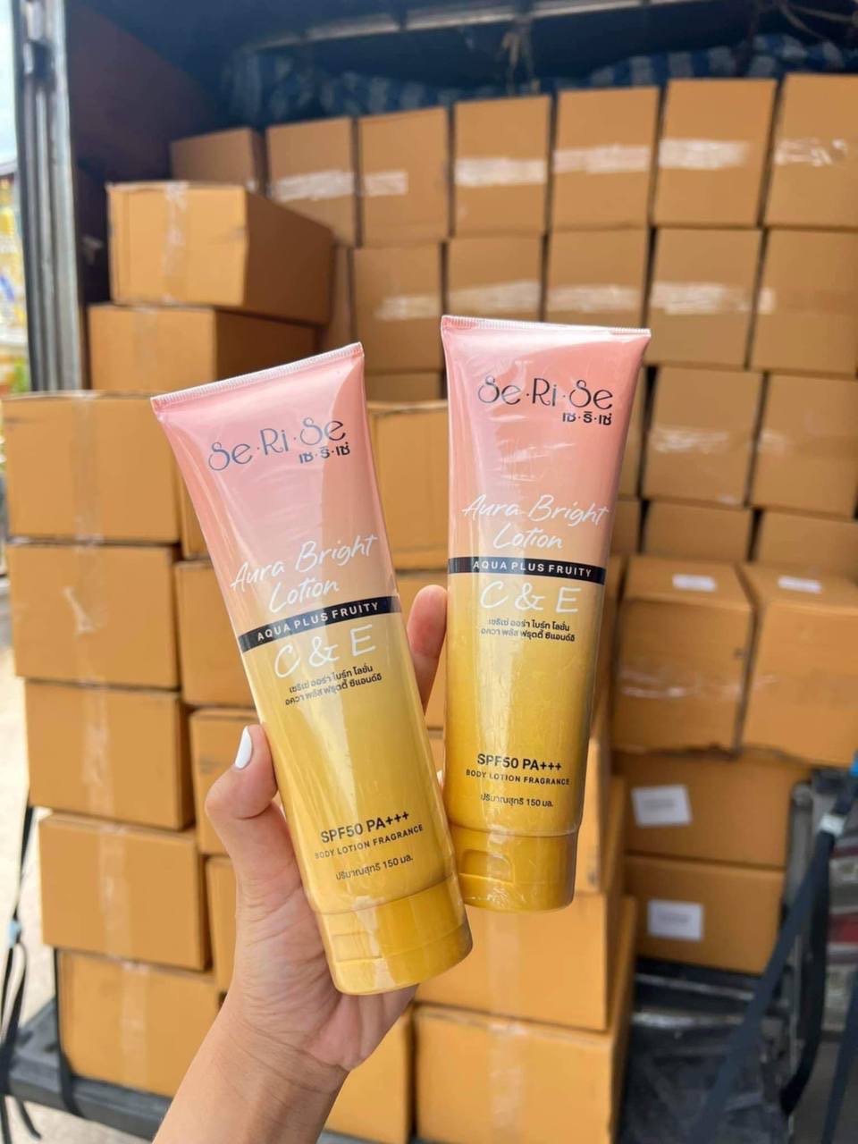 โลชั่น Aura Bright C&E