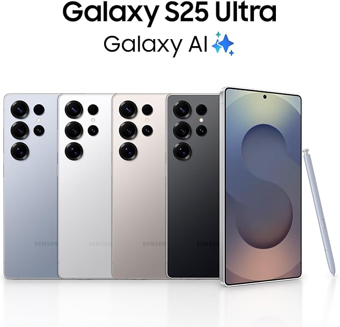 Samsung Galaxy S25 Ultra | 512GB | Titanium Whitesilver | Unlocked | 5G