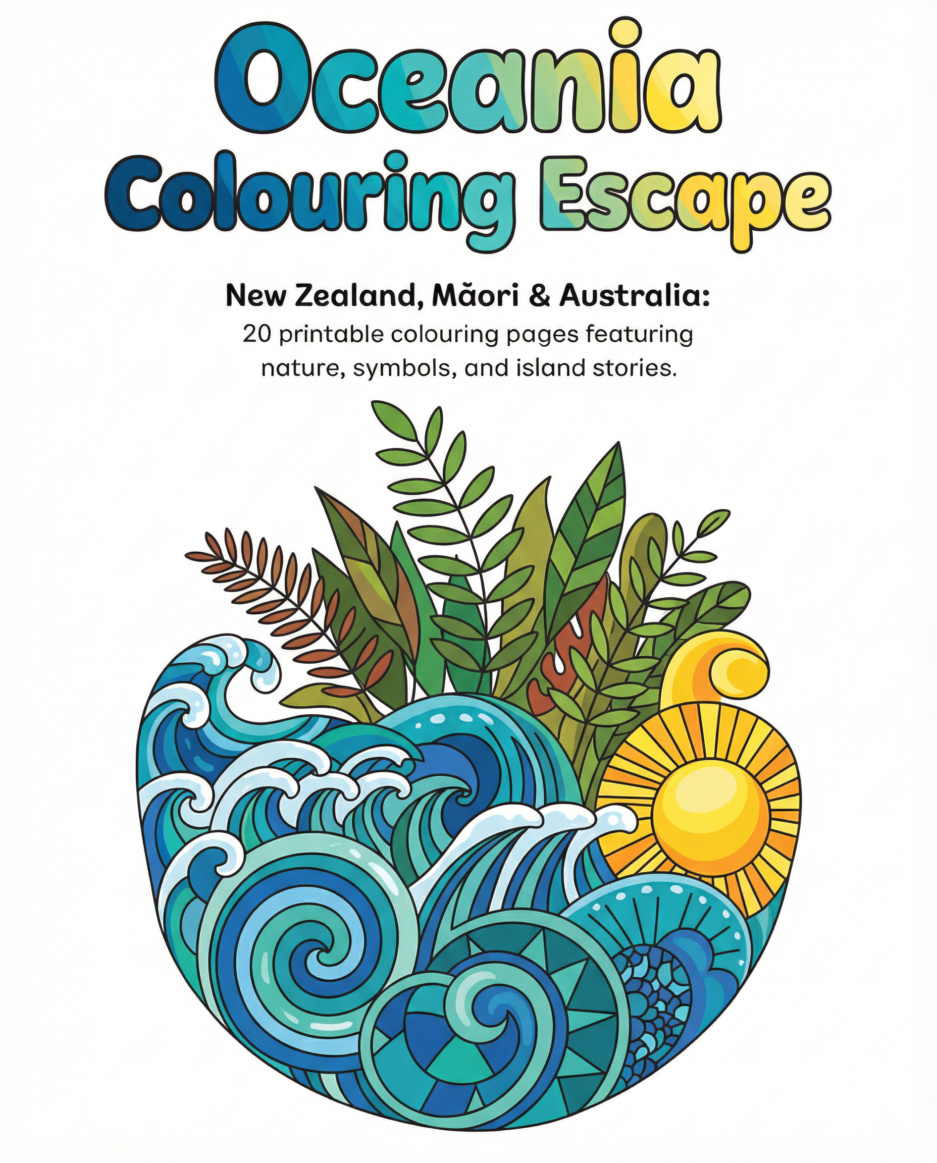 Oceania Colouring Escape