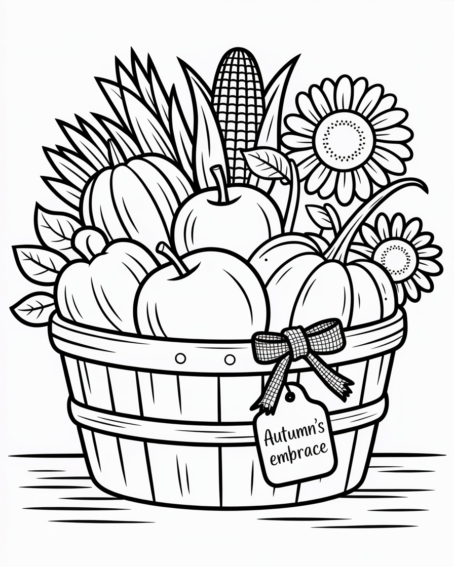 Calm & Cozy™ Autumn Coloring Book One (Original Images not on Amazon)