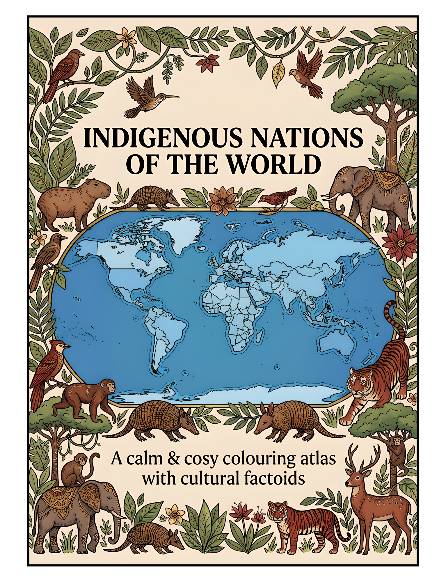 Indigenous Nations of the World Coloring Atlas