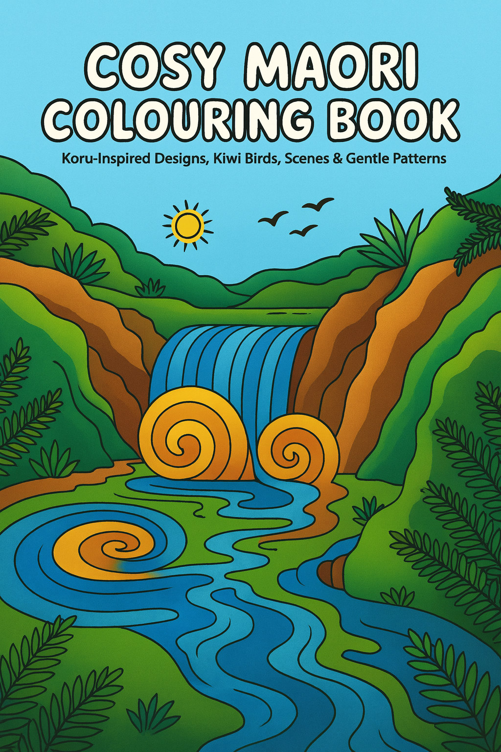 Cosy Maori Colouring Book