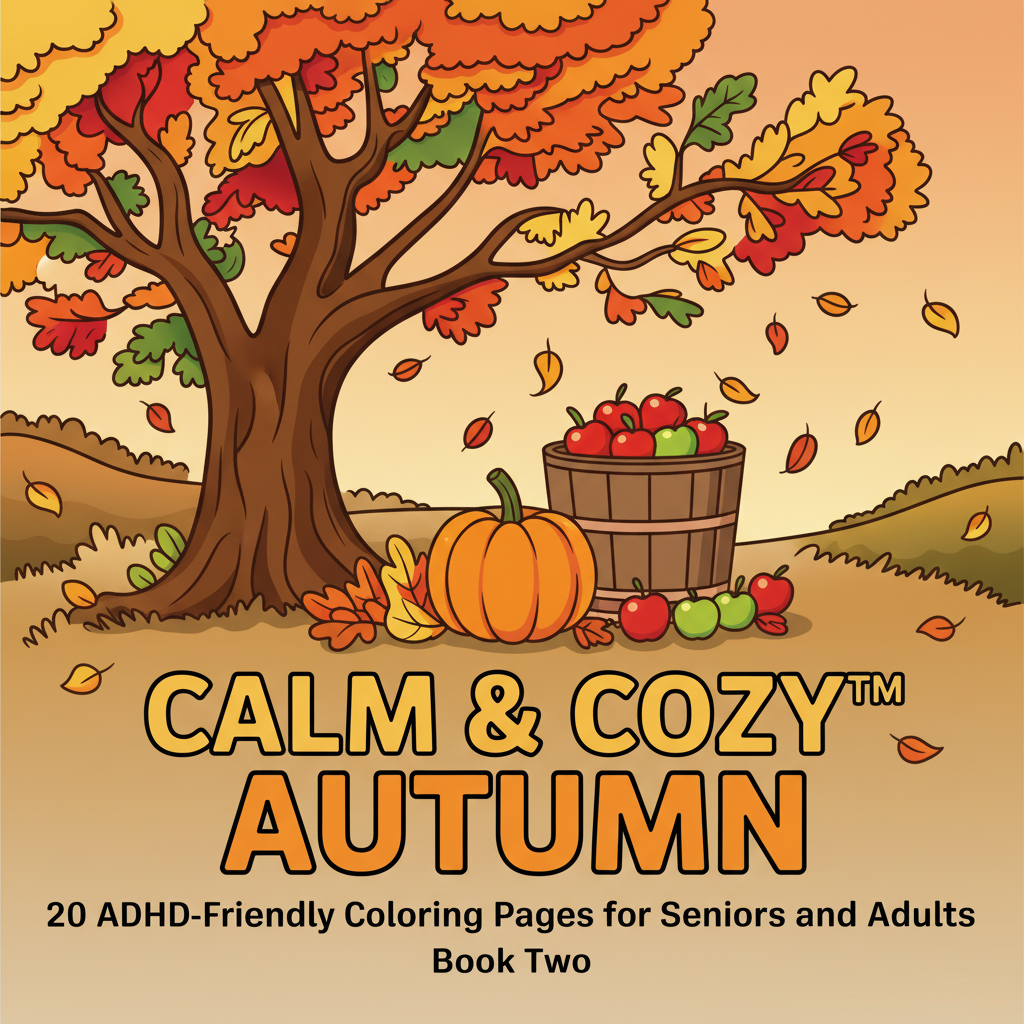Calm & Cozy™ Autumn Coloring Book Two