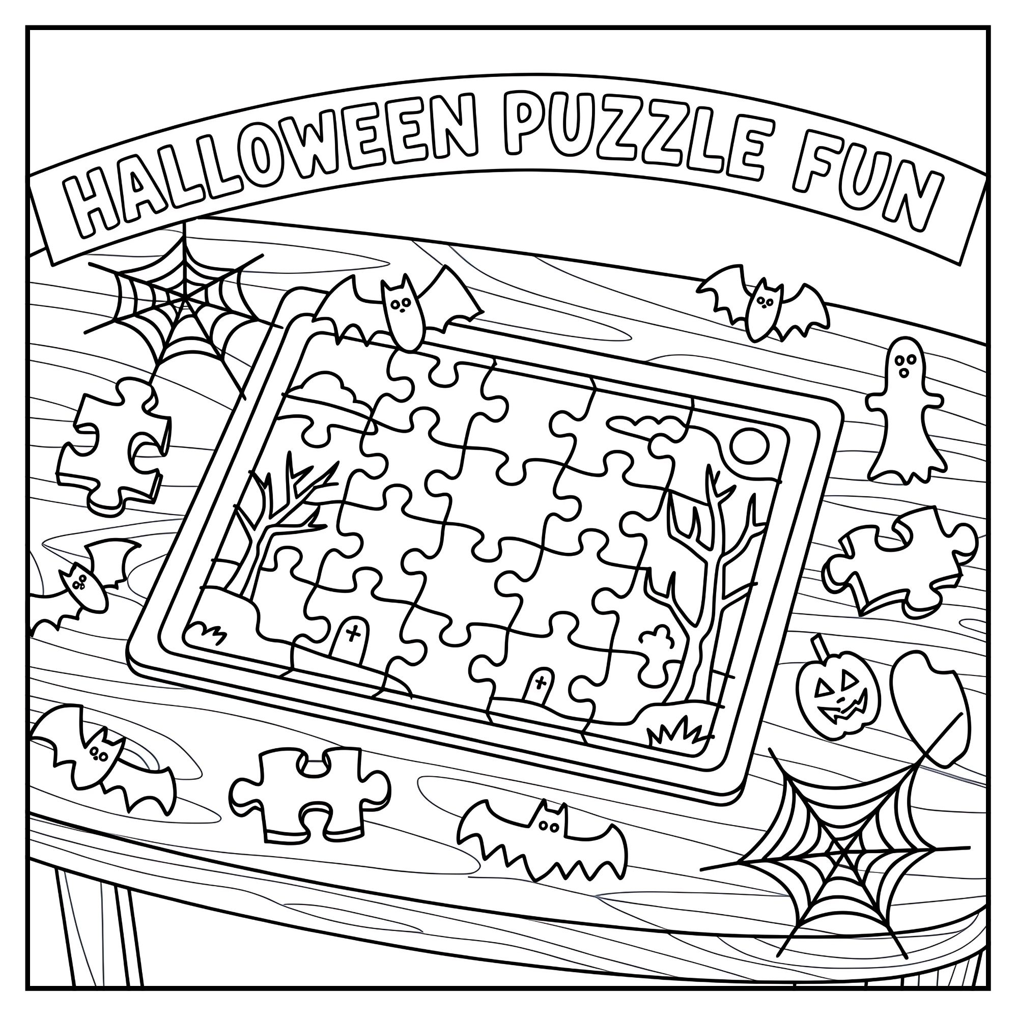 Calm & Cozy™ Halloween Coloring Book One