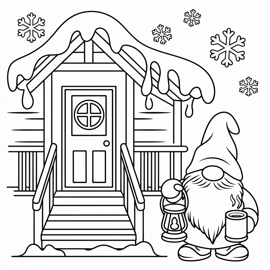 Calm and Cozy™ Thanksgiving Gnomes Book Two