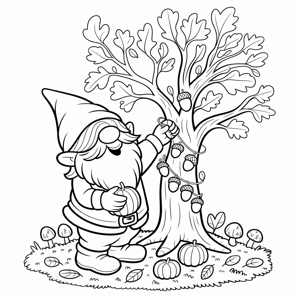 Calm and Cozy™ Thanksgiving Gnomes Book Two