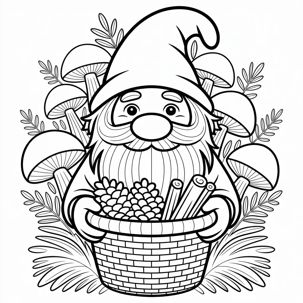 Calm and Cozy™ Thanksgiving Gnomes Book One
