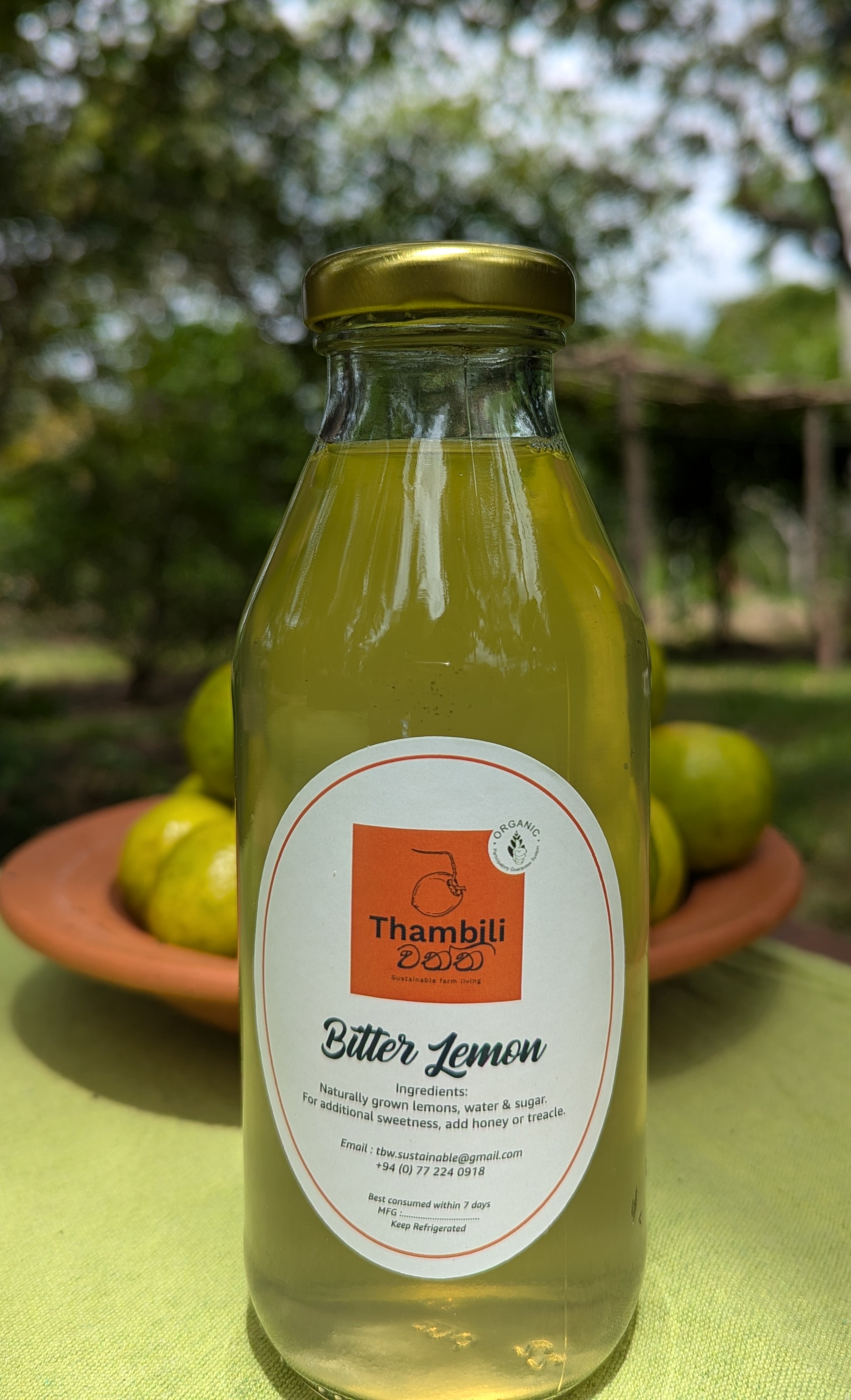 Bitter Lemon Juice 350ML