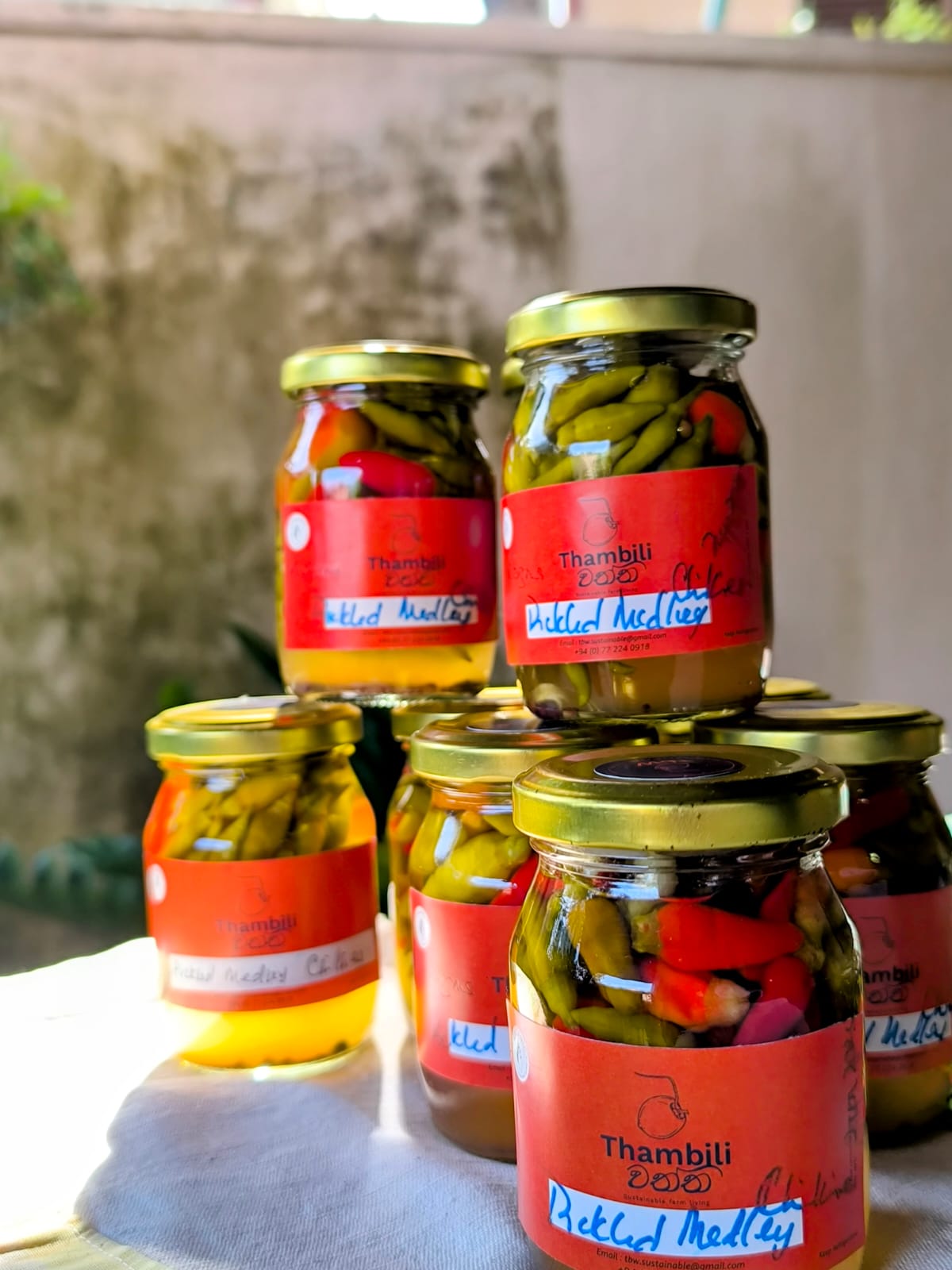 Pickled Chillie Medley 150Ml