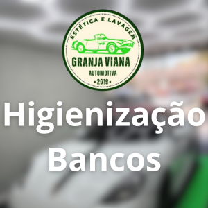 Higienização de Bancos