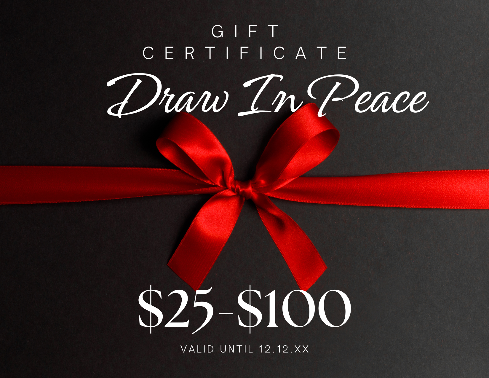 Draw In Peace Gift Card