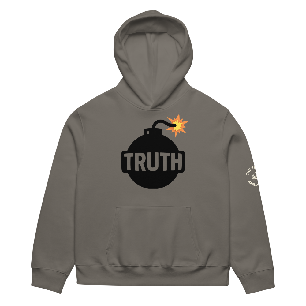 Oversized Truth Bomb Hoodie