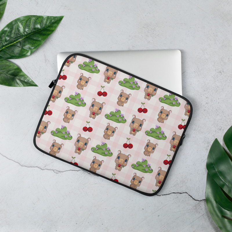 Cute Animal Print Laptop Sleeve