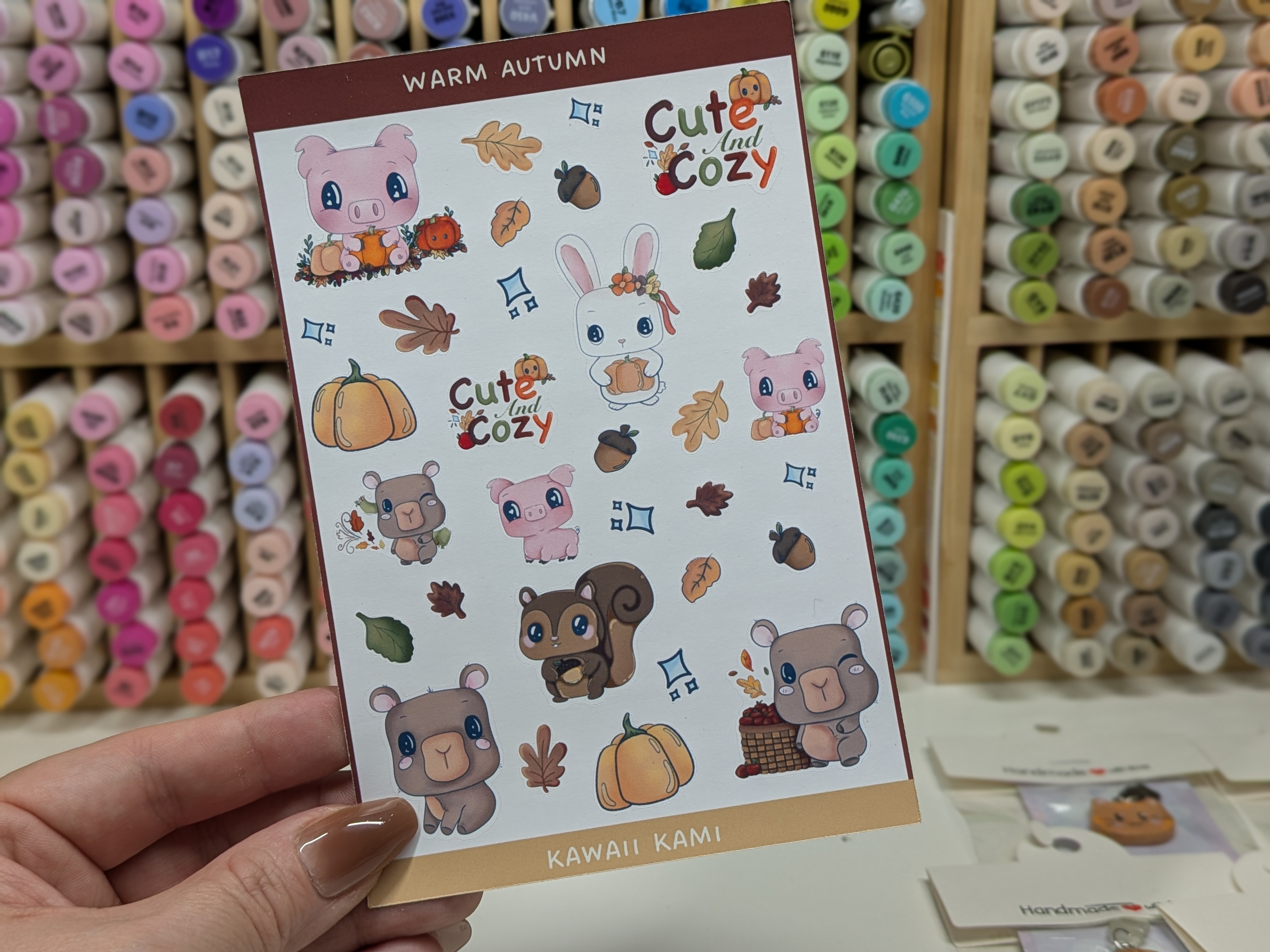 Warm Autumn Sticker Sheet