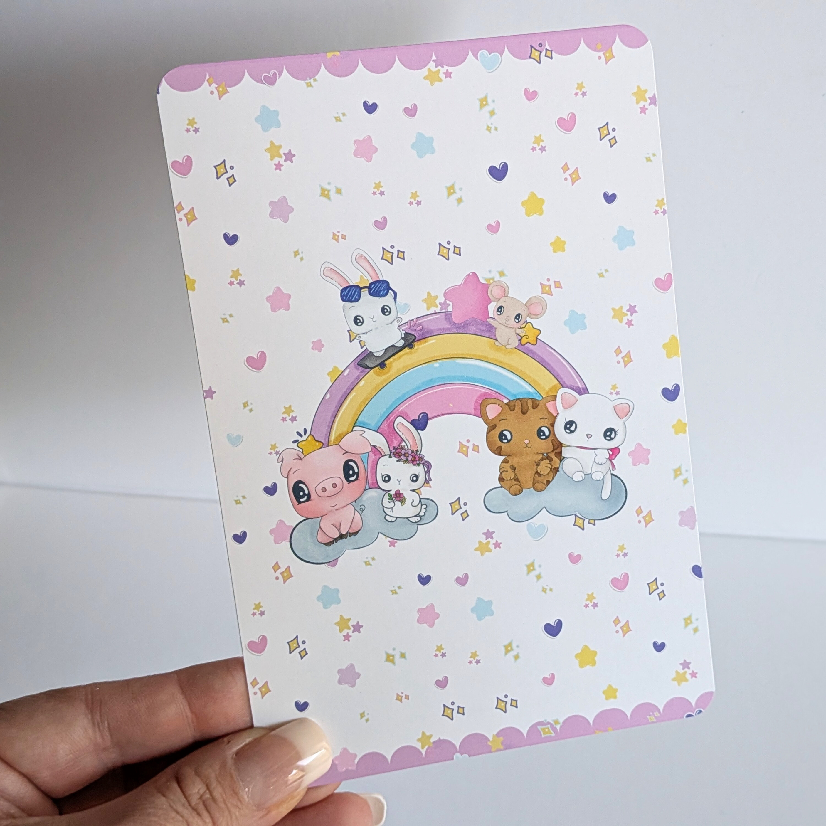 Cute Reading Tracker Cards