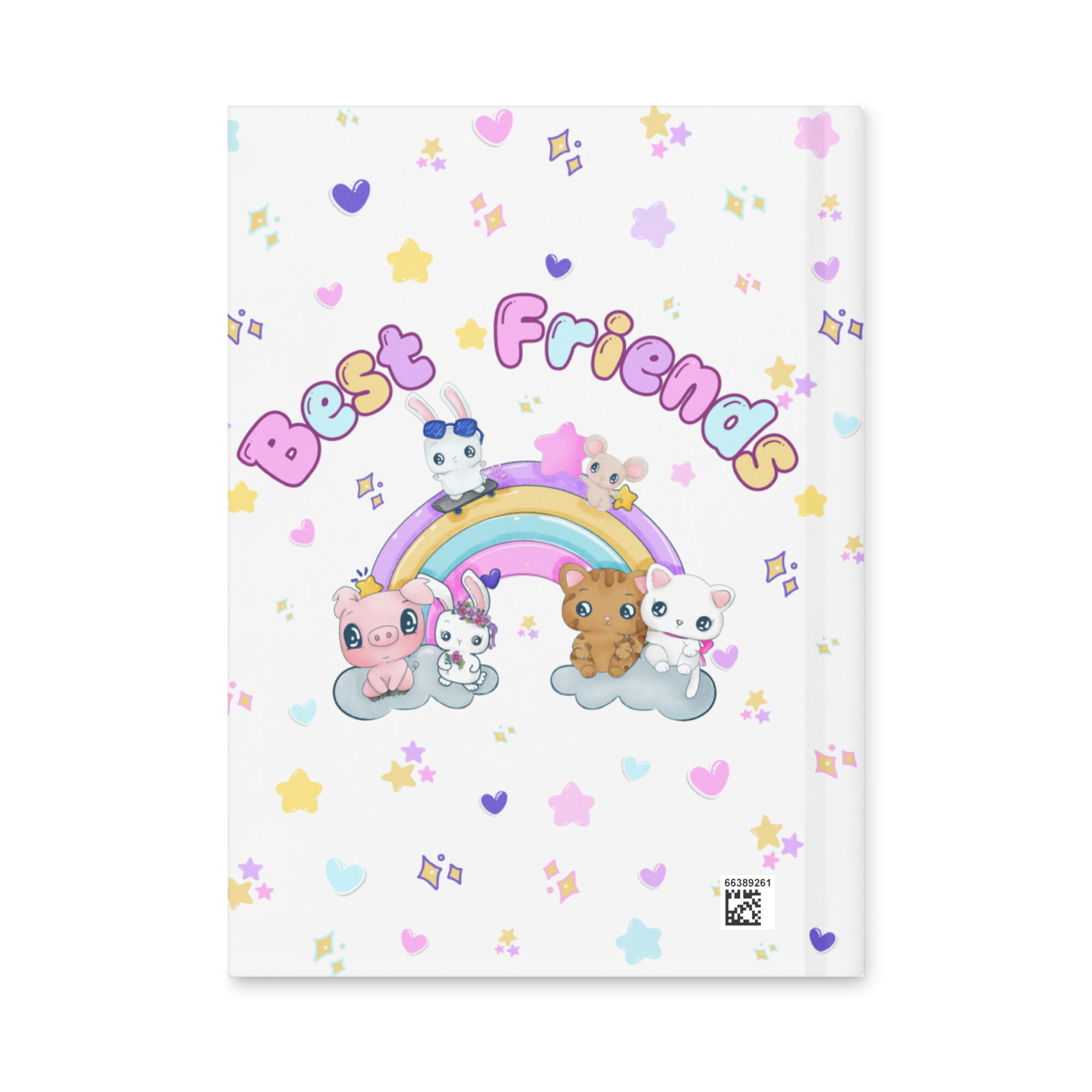 Best Friends Kawaii Cute Notebook
