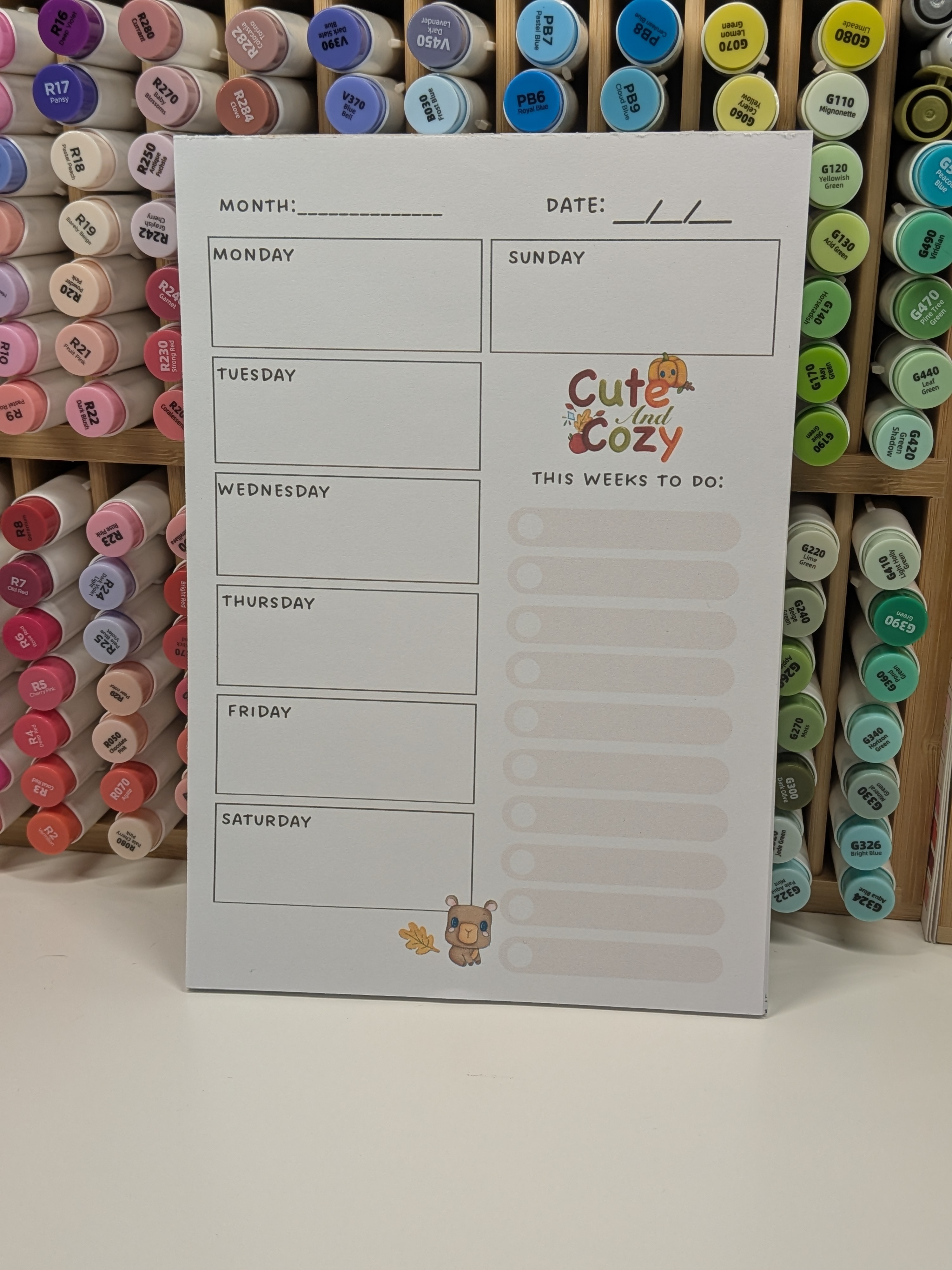 Cute Notepad Stationery